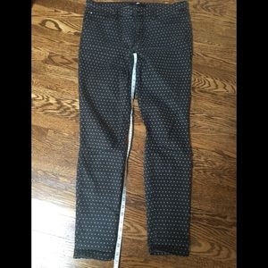 Anthropologie Poka-Dot Else Jeans